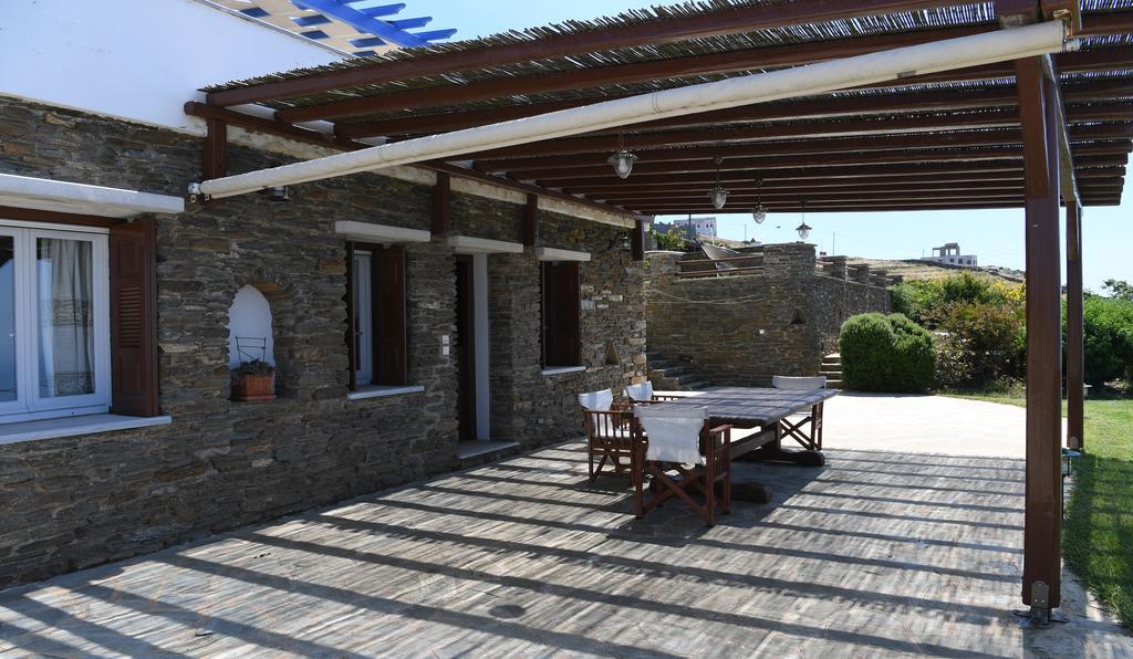 Tinos Sky View Villa Arnados Bagian luar foto