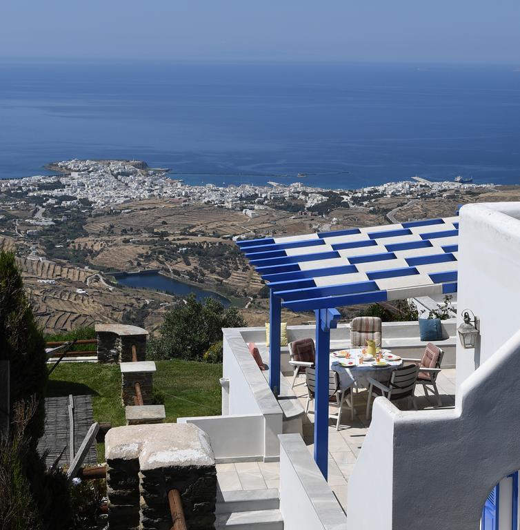 Tinos Sky View Villa Arnados Bagian luar foto