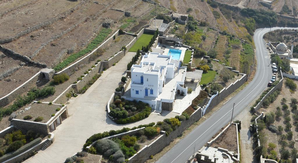 Tinos Sky View Villa Arnados Bagian luar foto