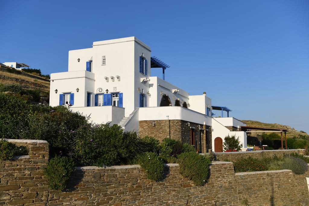 Tinos Sky View Villa Arnados Bagian luar foto