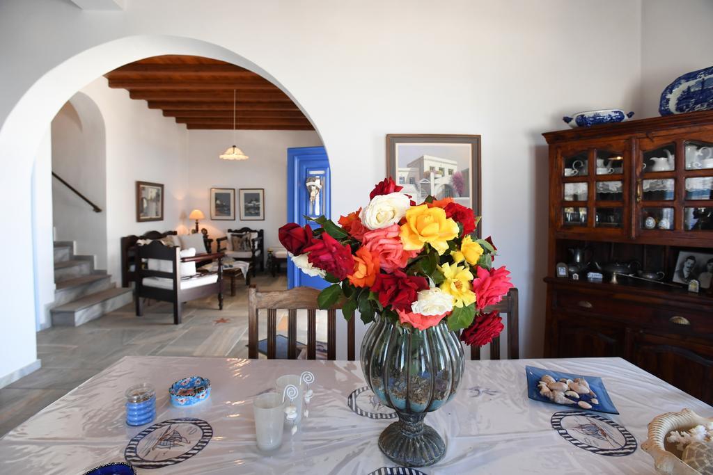 Tinos Sky View Villa Arnados Bagian luar foto