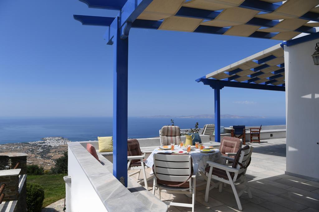 Tinos Sky View Villa Arnados Bagian luar foto