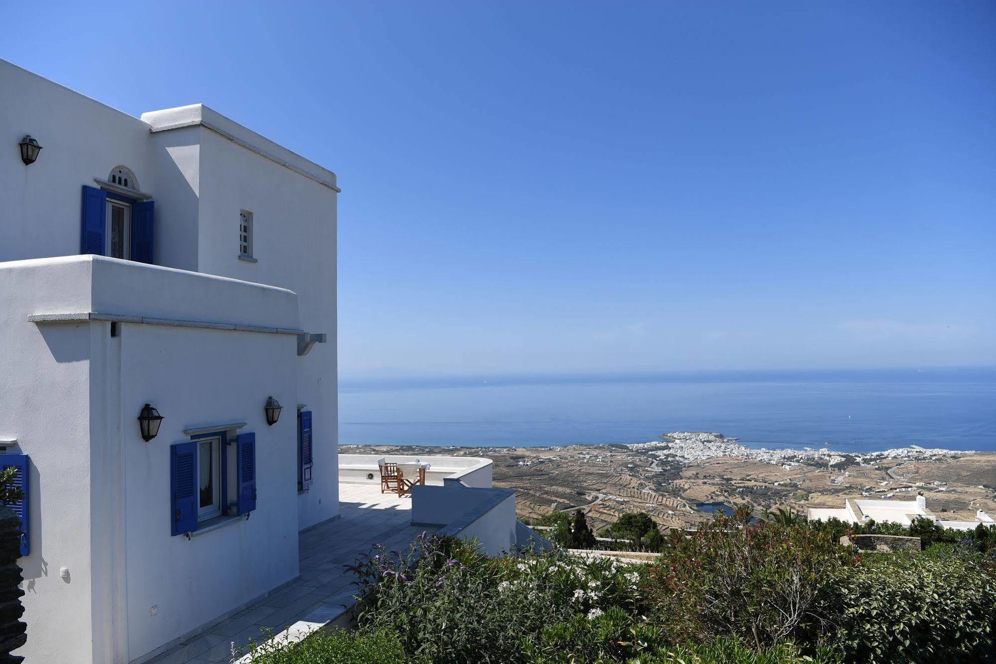 Tinos Sky View Villa Arnados Bagian luar foto