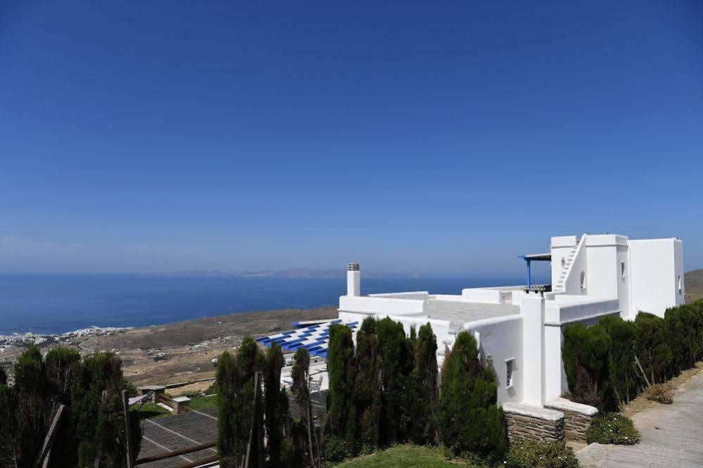 Tinos Sky View Villa Arnados Bagian luar foto
