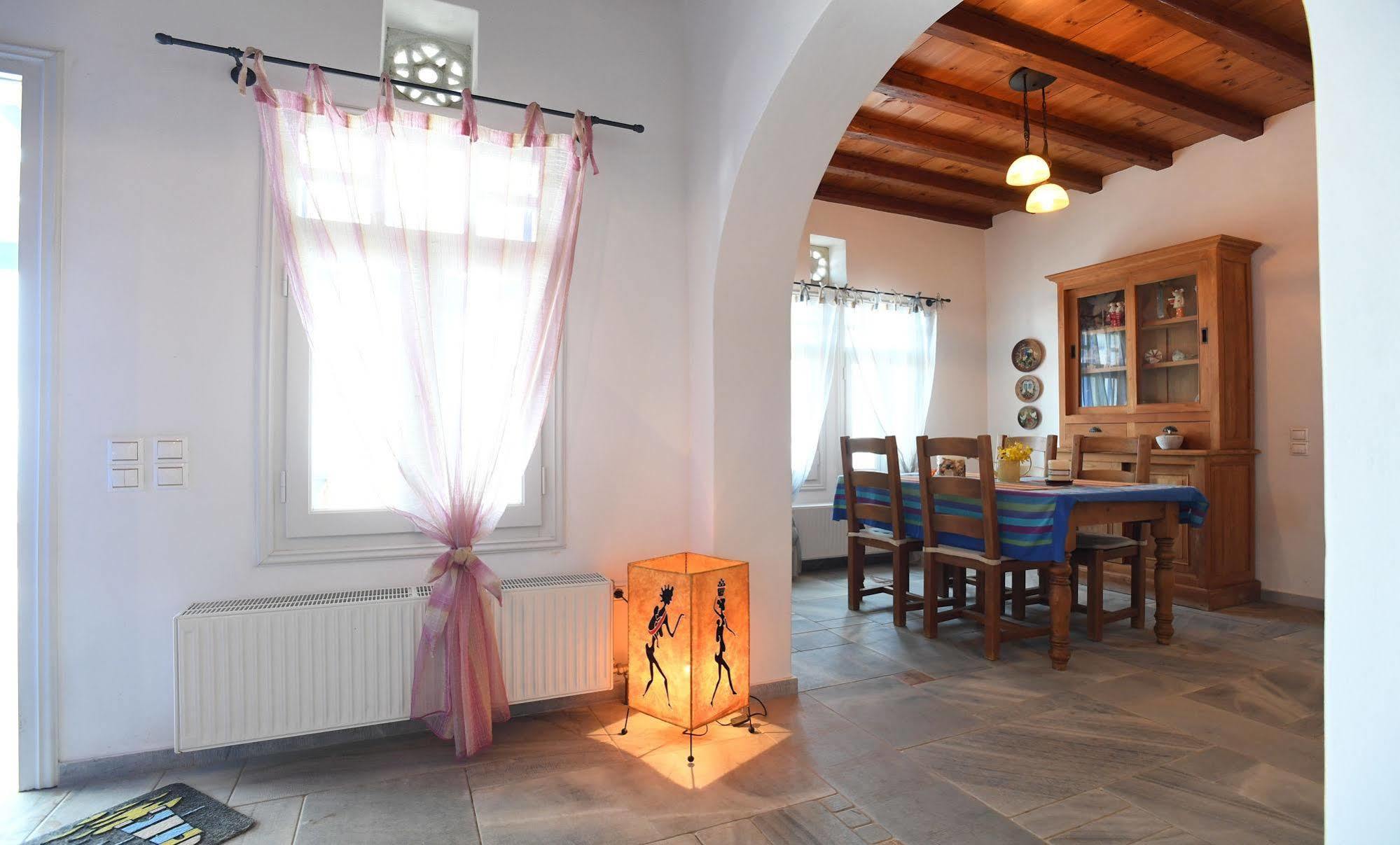 Tinos Sky View Villa Arnados Bagian luar foto