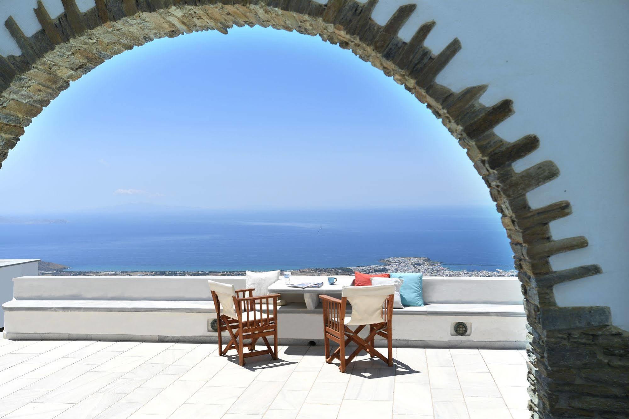 Tinos Sky View Villa Arnados Bagian luar foto